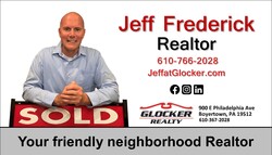 Jeff Frederick with Glocker Realty